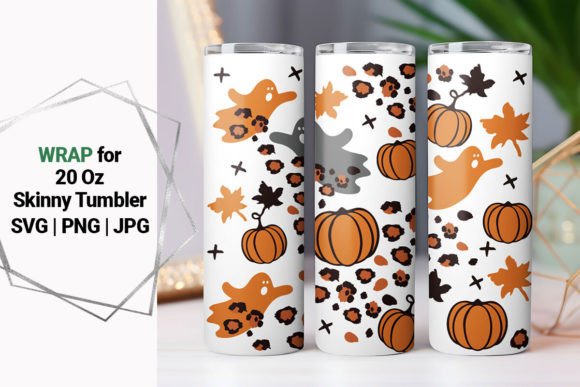 20oz Tumbler Halloween Wrap, Ghost: Graphics & Crafts Review
