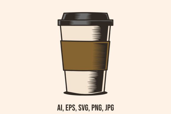 Coffee Cup Vector Drawing: Graphics & Crafts Review