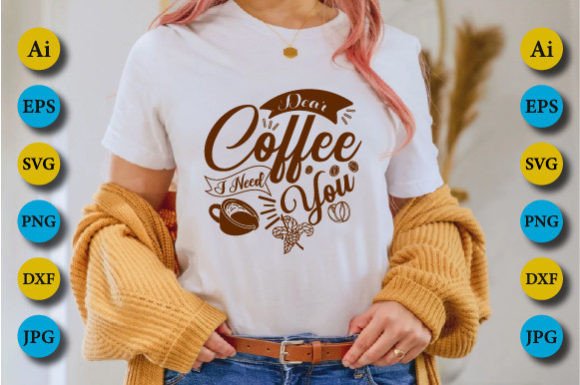 Dear Coffee I Need You: A Graphics & Crafts Asset Review