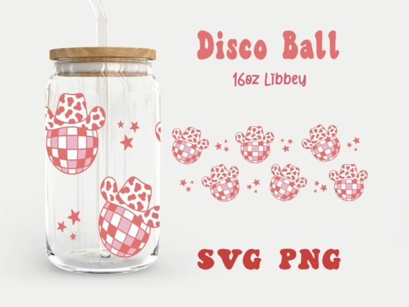 Disco Ball SVG for Libbey Beer Can Glass Cup Review
