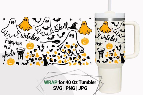 Ghost Print Wrap for 40 Oz Tumbler: A Graphics & Crafts Review