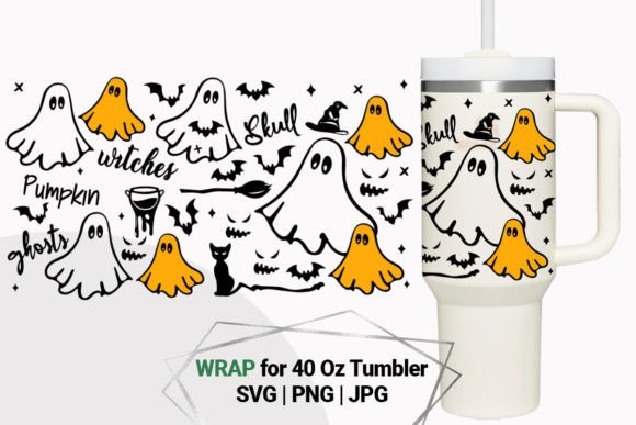Halloween Print Wrap for Stanley 40 Oz: A Graphics & Crafts Insight