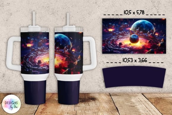 Open Space Tumbler Wrap Sublimation: Graphics for Brand-Forward Tumbler Wraps