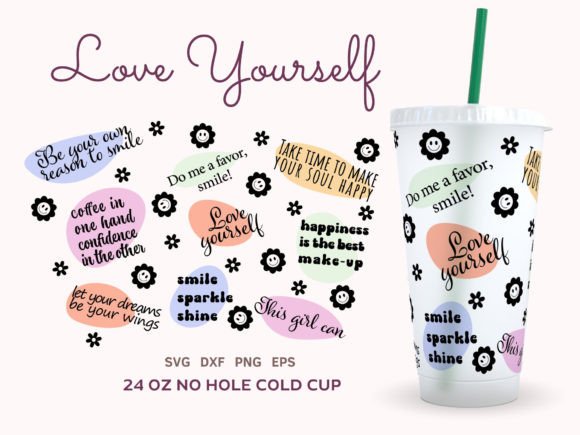 Self Love Wrap SVG: Graphics for Crafts & Branding